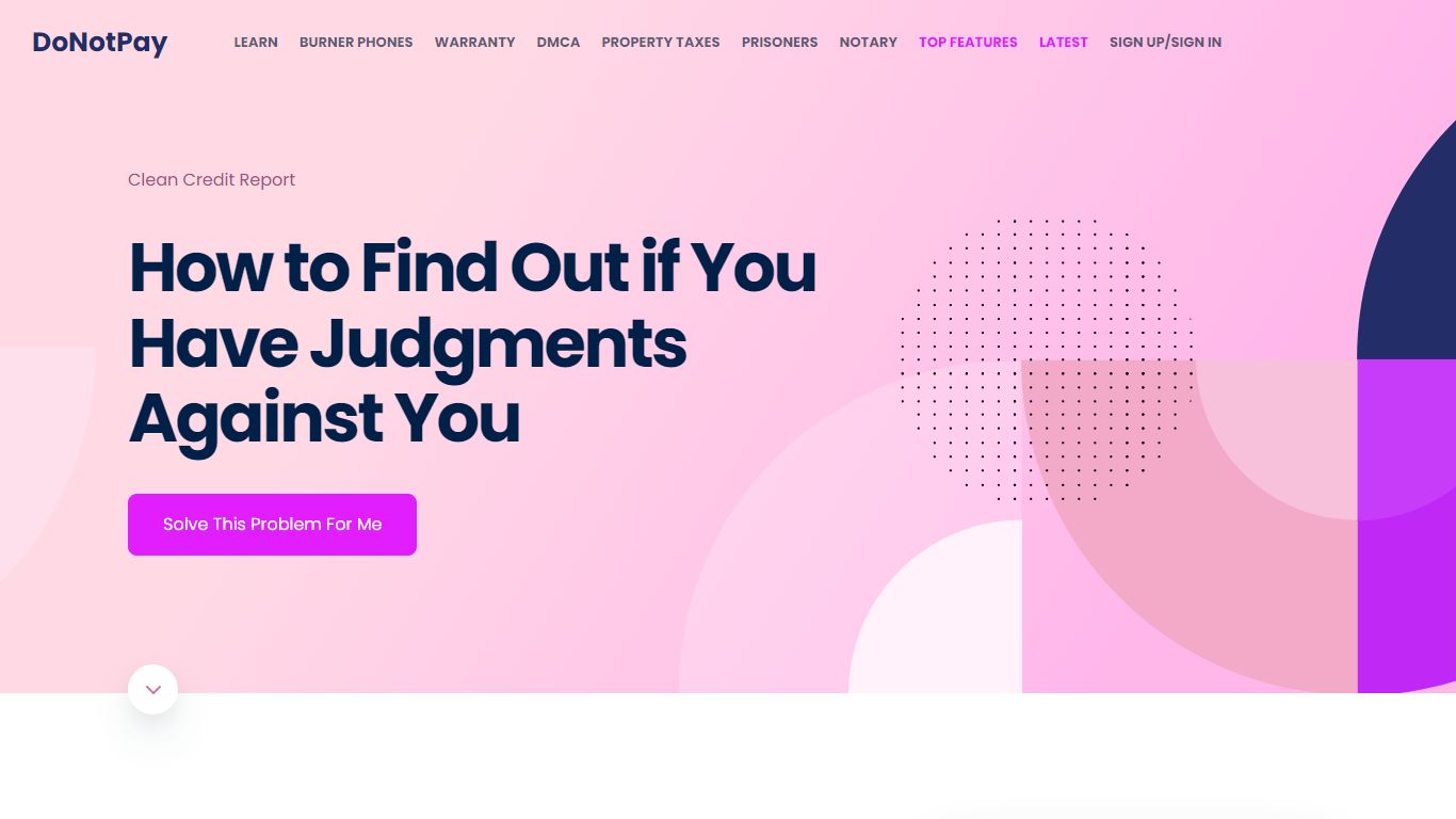 How to Find Out if You Have Judgments Against You [3 Steps] - DoNotPay